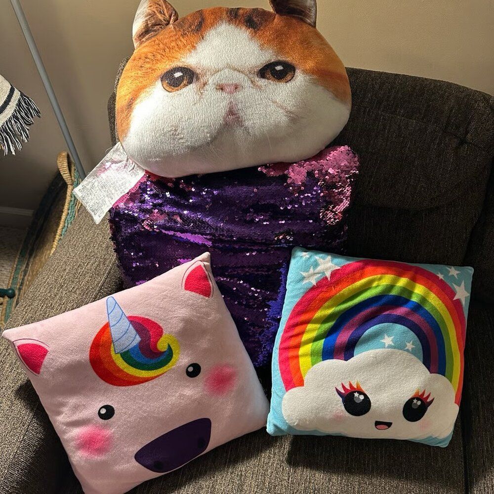 Decorative Pillows for Girls Room 8 included GUC